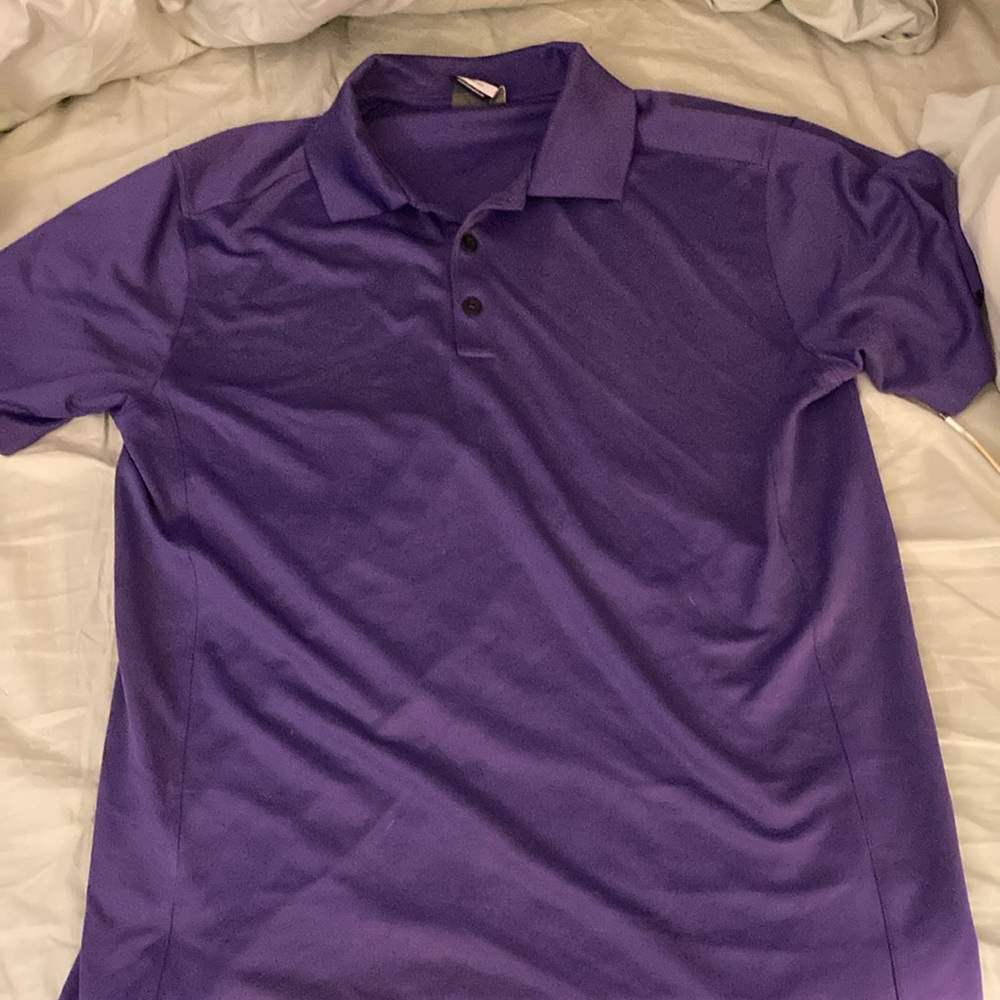 Nike gold polo
